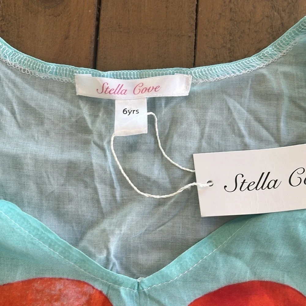 Stella cove winged heart beach poncho